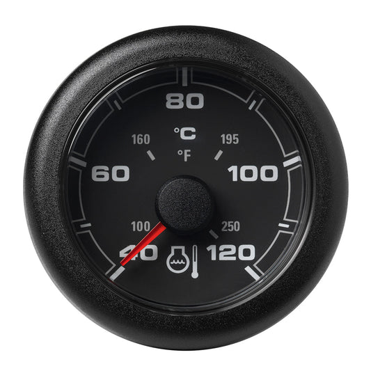 Veratron 52MM (2 - 1/16") OceanLink Temperature 120&deg;C/250&deg;F - Black Dial &amp; Bezel - Marine Parts OnlyMarine Navigation & InstrumentsVeratron