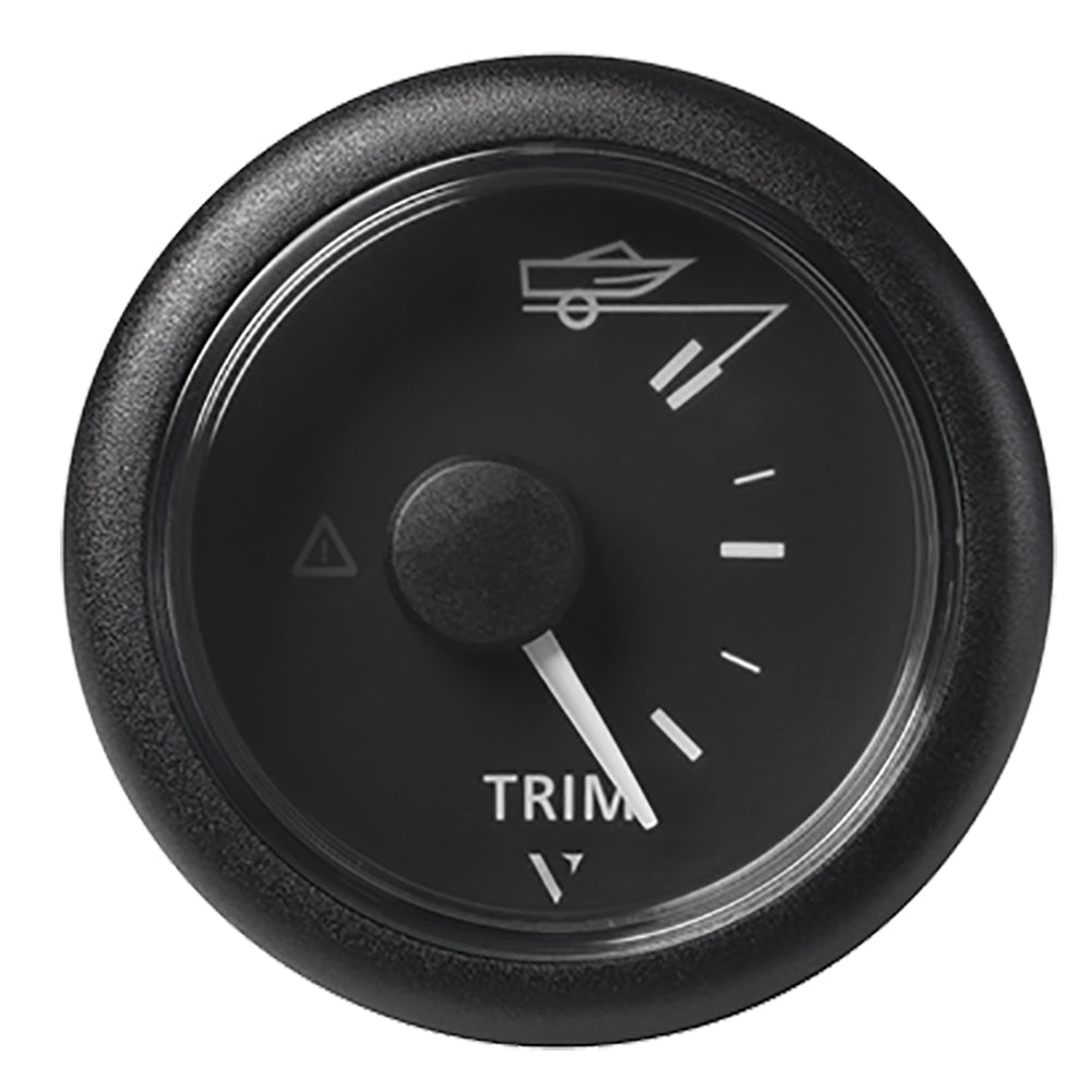 Veratron 52MM (2 - 1/16") ViewLine Trim Indicator Gauge Up/Down - Black Dial &amp; Round Bezel - Marine Parts OnlyMarine Navigation & InstrumentsVeratron