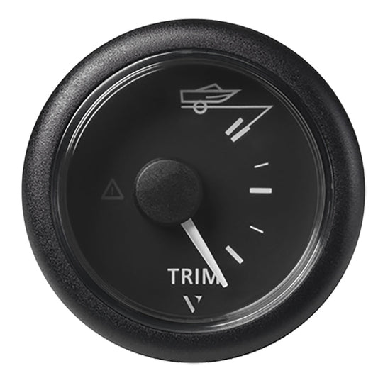 Veratron 52MM (2 - 1/16") ViewLine Trim Indicator Gauge Up/Down - Black Dial &amp; Round Bezel - Marine Parts OnlyMarine Navigation & InstrumentsVeratron