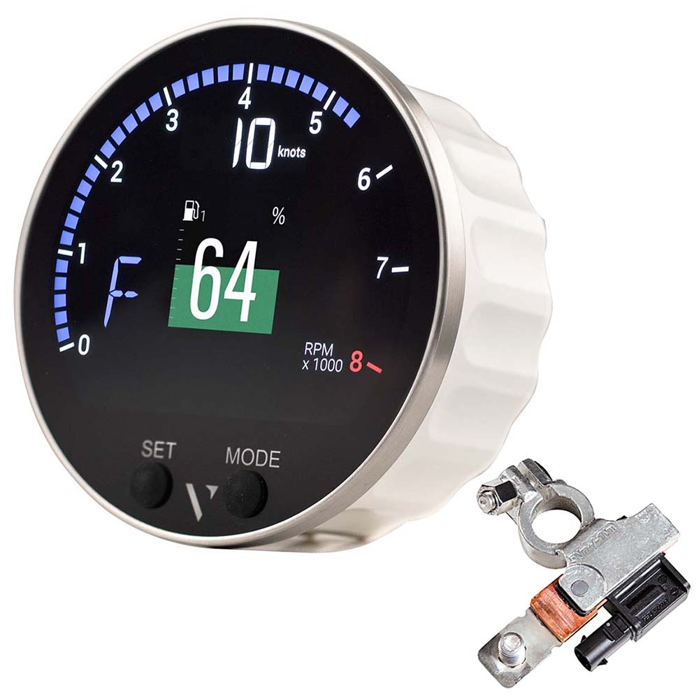 Veratron 85mm (3 - 3/8") VMH - 35 Multifunction Gauge w/Battery Sensor - Marine Parts OnlyMarine Navigation & InstrumentsVeratron