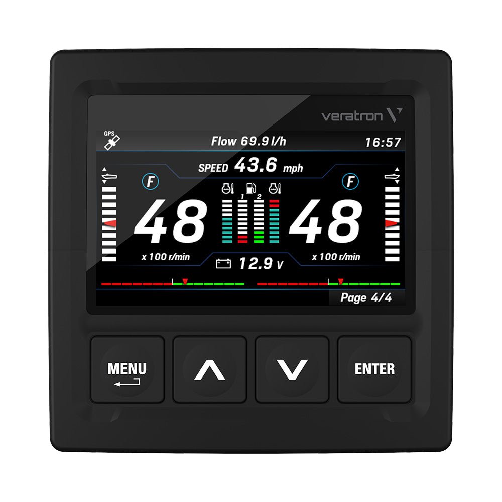 Veratron OceanLink&reg; 4.3" NMEA 2000&reg; Certified TFT Gateway - Black - Marine Parts OnlyMarine Navigation & InstrumentsVeratron
