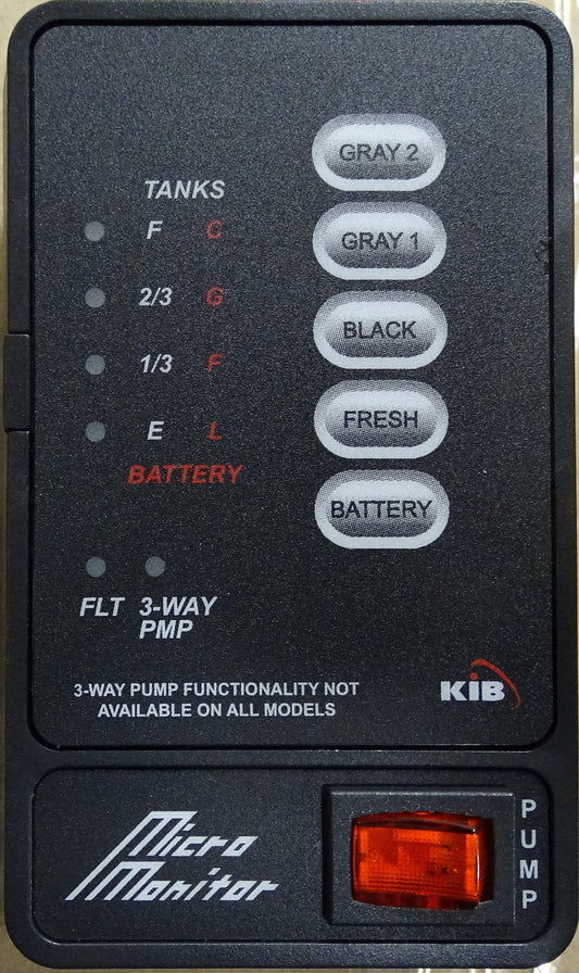 VERTICAL BLACK F G1 G2 H MONITOR - Marine Parts OnlyAM.TECH COMP