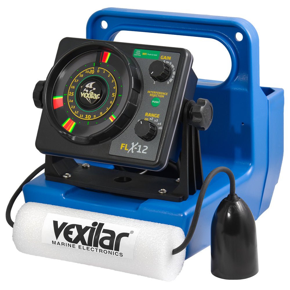 Vexilar FLX - 12 Genz Pack w/12&deg; Ice Ducer - Marine Parts OnlyVexilar