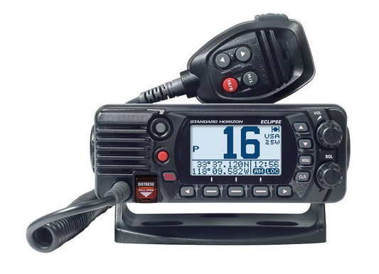 VHF BASIC W/GPS BLACK - Marine Parts OnlySTANDARD