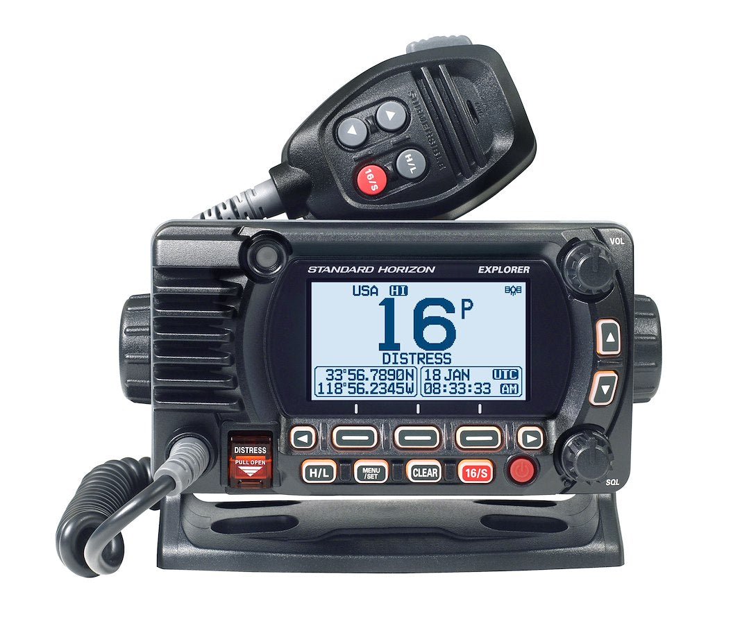 VHF OPTIONAL 2ND STATION N2K BLK - Marine Parts OnlySTANDARD