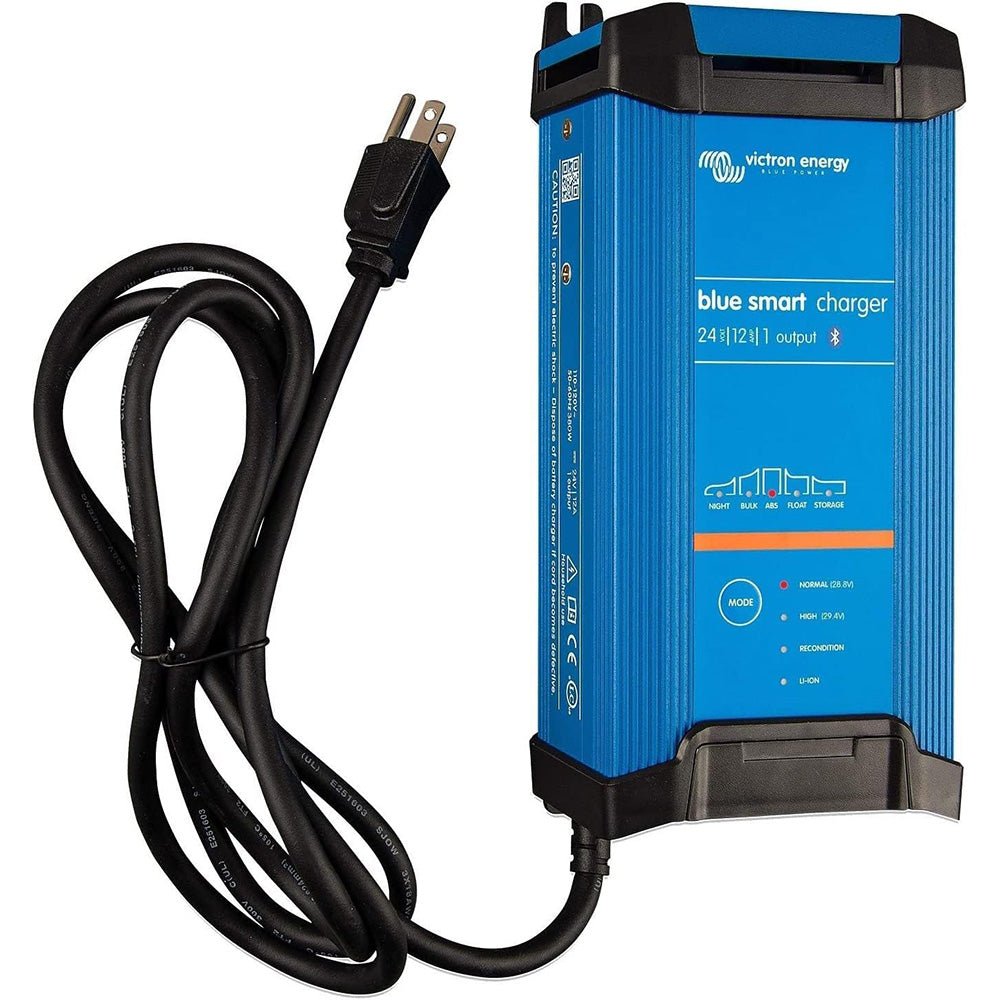 Victron Blue Smart IP22 24VDC 12A 1 Bank 120V Charger - Dry Mount - Marine Parts OnlyElectricalVictron Energy