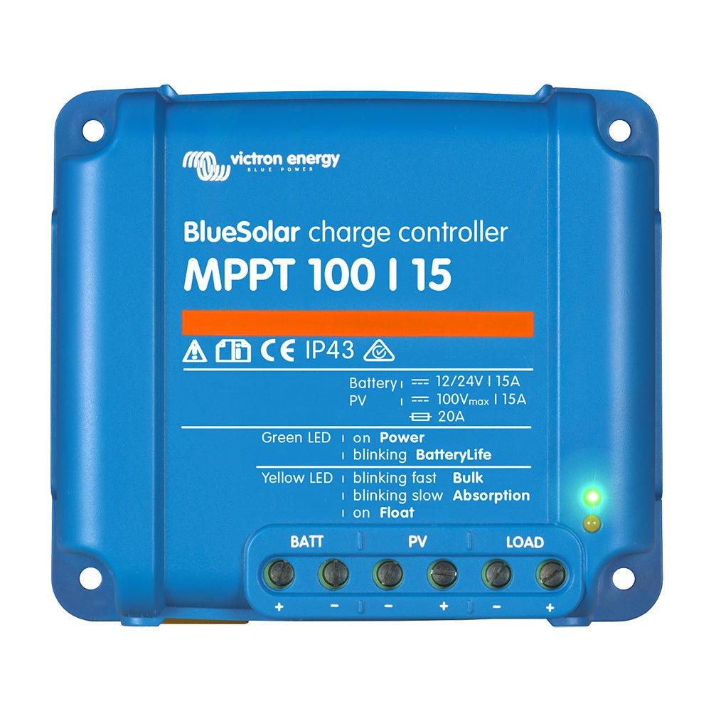 Victron BlueSolar MPPT Charge Controller - 100V - 15AMP - UL Approved - Marine Parts OnlyElectricalVictron Energy