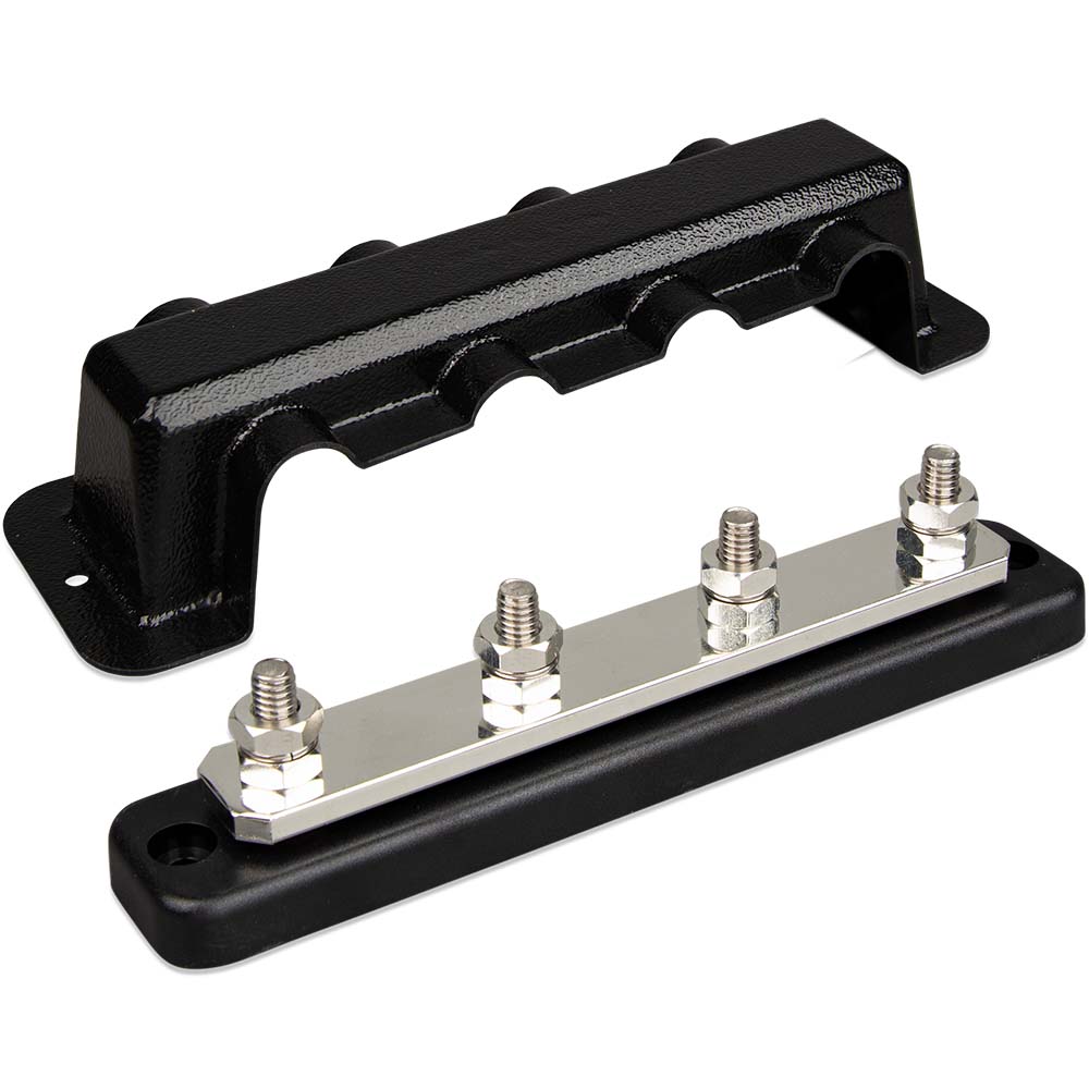 Victron Busbar 250A 4P &amp; Cover 4X 5/16" Terminals - Marine Parts OnlyElectricalVictron Energy