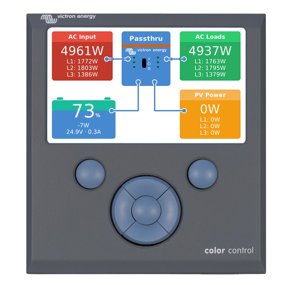 Victron Color Control GX Monitor - Button Control - Marine Parts OnlyElectricalVictron Energy