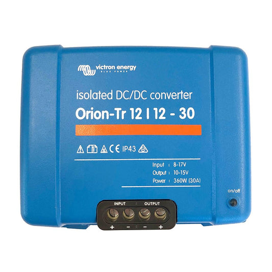 Victron Orion - TR DC - DC Converter - 12 VDC to 12 VDC - 30AMP Isolated - Marine Parts OnlyElectricalVictron Energy