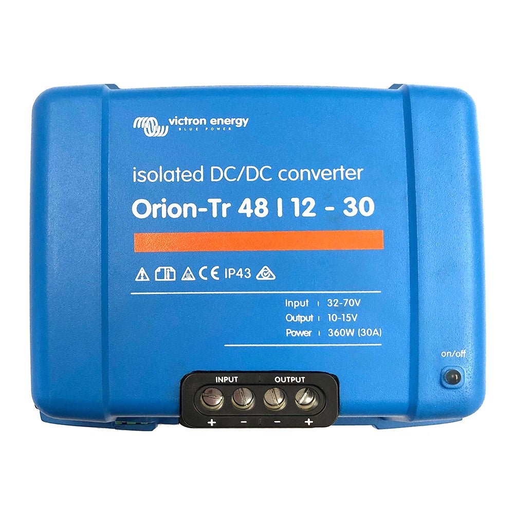 Victron Orion - TR DC - DC Converter - 48 VDC to 12 VDC - 30AMP Isolated - Marine Parts OnlyElectricalVictron Energy