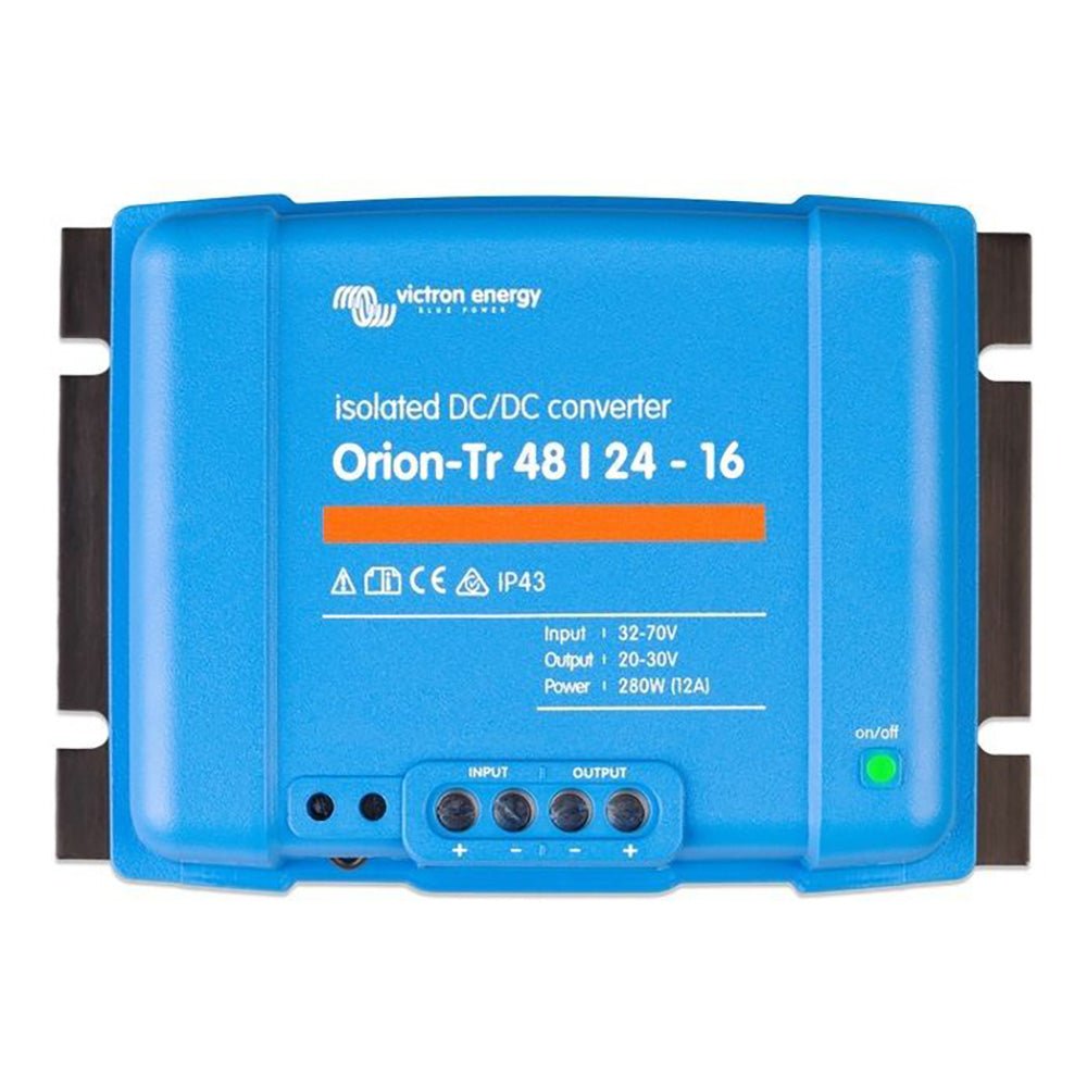 Victron Orion - TR DC - DC Converter - 48 VDC to 24 VDC - 16AMP Isolated - Marine Parts OnlyElectricalVictron Energy