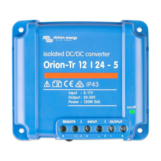 Victron Orion - Tr Smart 12/24 - 5A 120W Isolated DC - DC Converter - Marine Parts OnlyElectricalVictron Energy