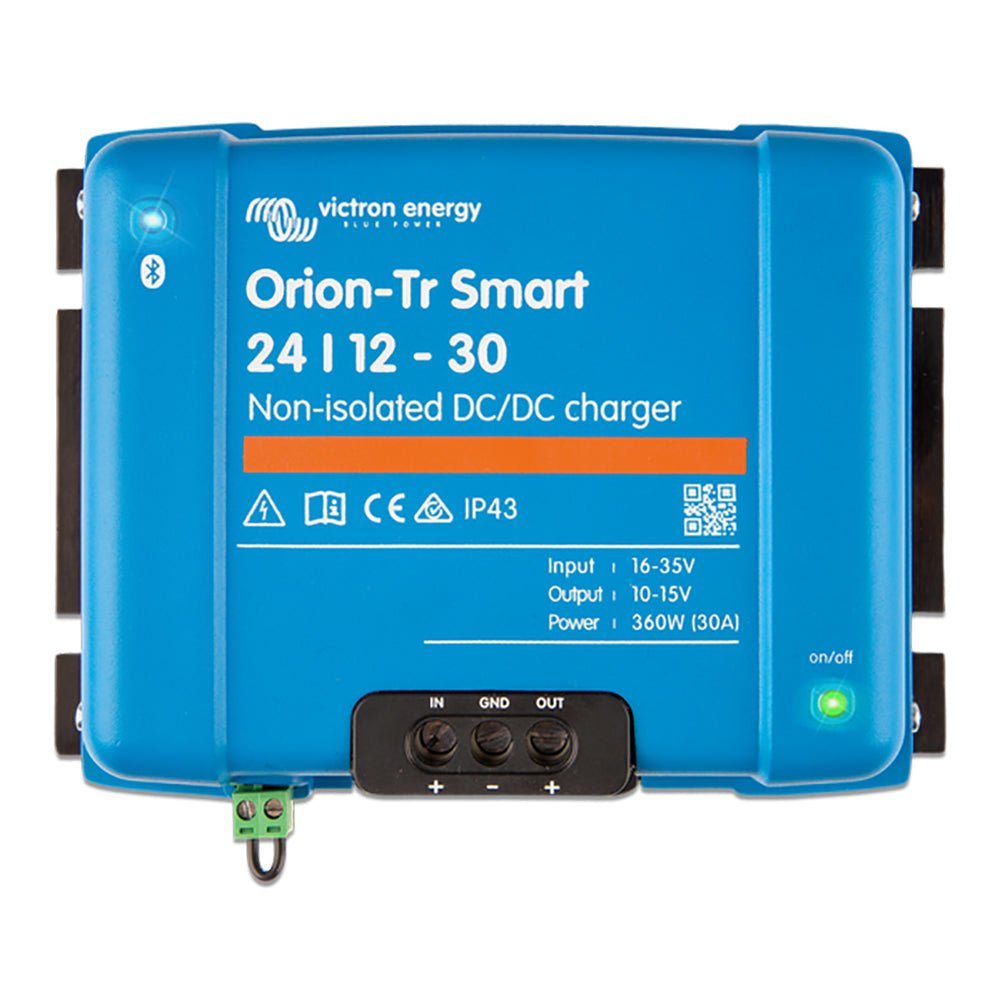 Victron Orion - TR Smart 24/12 - 30 30A (360W) Non - Isolated DC - DC Charger or Power Supply - Marine Parts OnlyElectricalVictron Energy