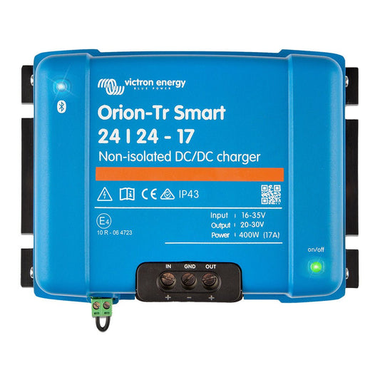 Victron Orion - TR Smart 24/24 - 17A 17A (400W) Non - Isolated DC - DC Charger or Power Supply - Marine Parts OnlyElectricalVictron Energy