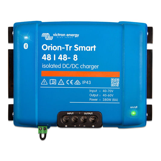 Victron Orion - Tr Smart 48/48 - 8A (380W) Isolated DC - DC Charger - Marine Parts OnlyElectricalVictron Energy