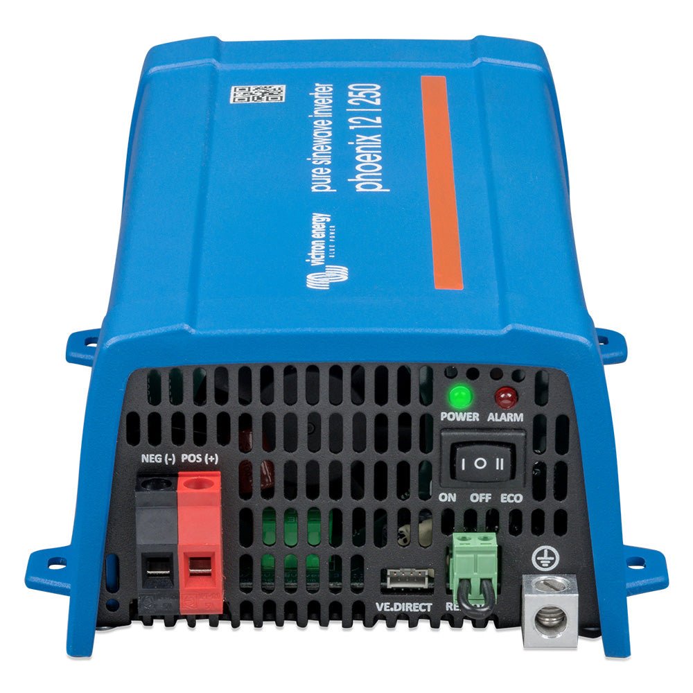 Victron Phoenix Inverter 12/250 - 120V - VE.Direct NEMA 5 - 15R - Single Outlet - 200W - Marine Parts OnlyElectricalVictron Energy