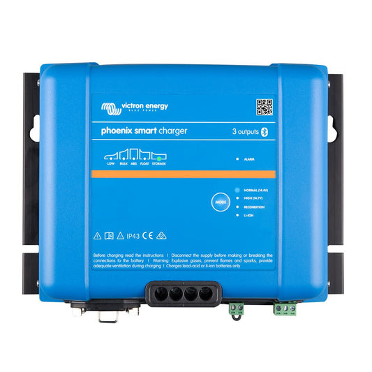 Victron Phoenix Smart IP43 Charger 24/25 (3) 120 - 240VAC Requires 5 - 15P Mains Cord - Marine Parts OnlyElectricalVictron Energy