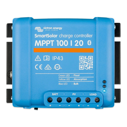 Victron SmartSolar MPPT 100/20 - Up to 48 VDC - UL Approved - Marine Parts OnlyElectricalVictron Energy