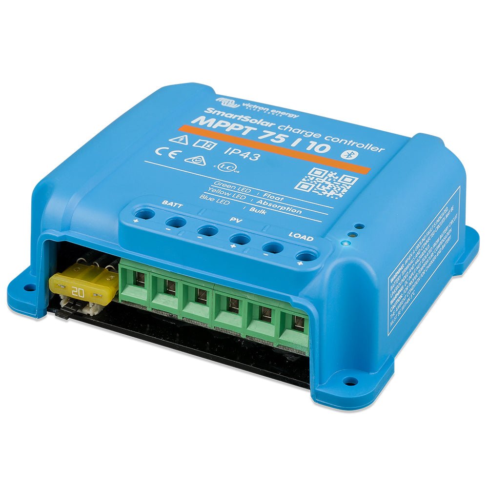 Victron SmartSolar MPPT Solar Charge Controller - 75V - 10Amp - UL Approved - Marine Parts OnlyElectricalVictron Energy