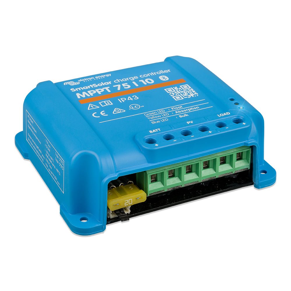 Victron SmartSolar MPPT Solar Charge Controller - 75V - 10Amp - UL Approved - Marine Parts OnlyElectricalVictron Energy