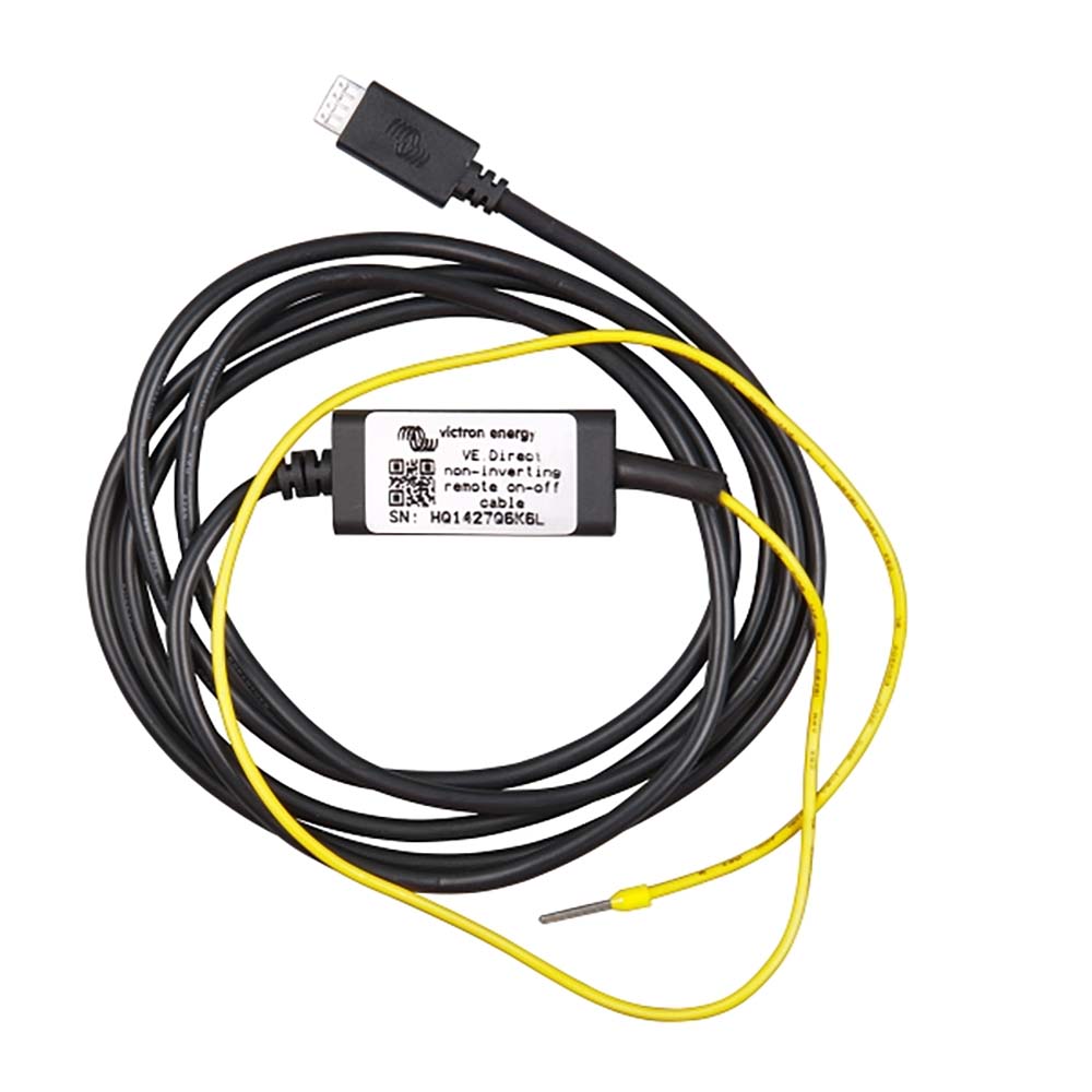 Victron VE.Direct Non - Inverting Remote On - Off Cable Non - Inverting f/BlueSolar &amp; SmartSolar MPPT - Marine Parts OnlyElectricalVictron Energy