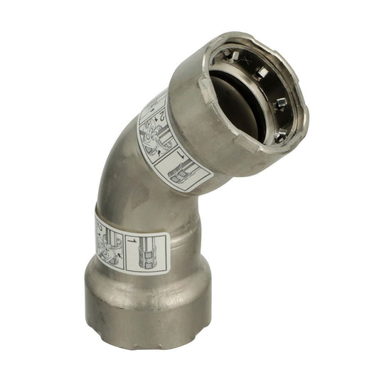 Viega MegaPress 316 FKM 1 - 1/2" 45 Degree Elbow - Marine Parts OnlyMarine Plumbing & VentilationViega