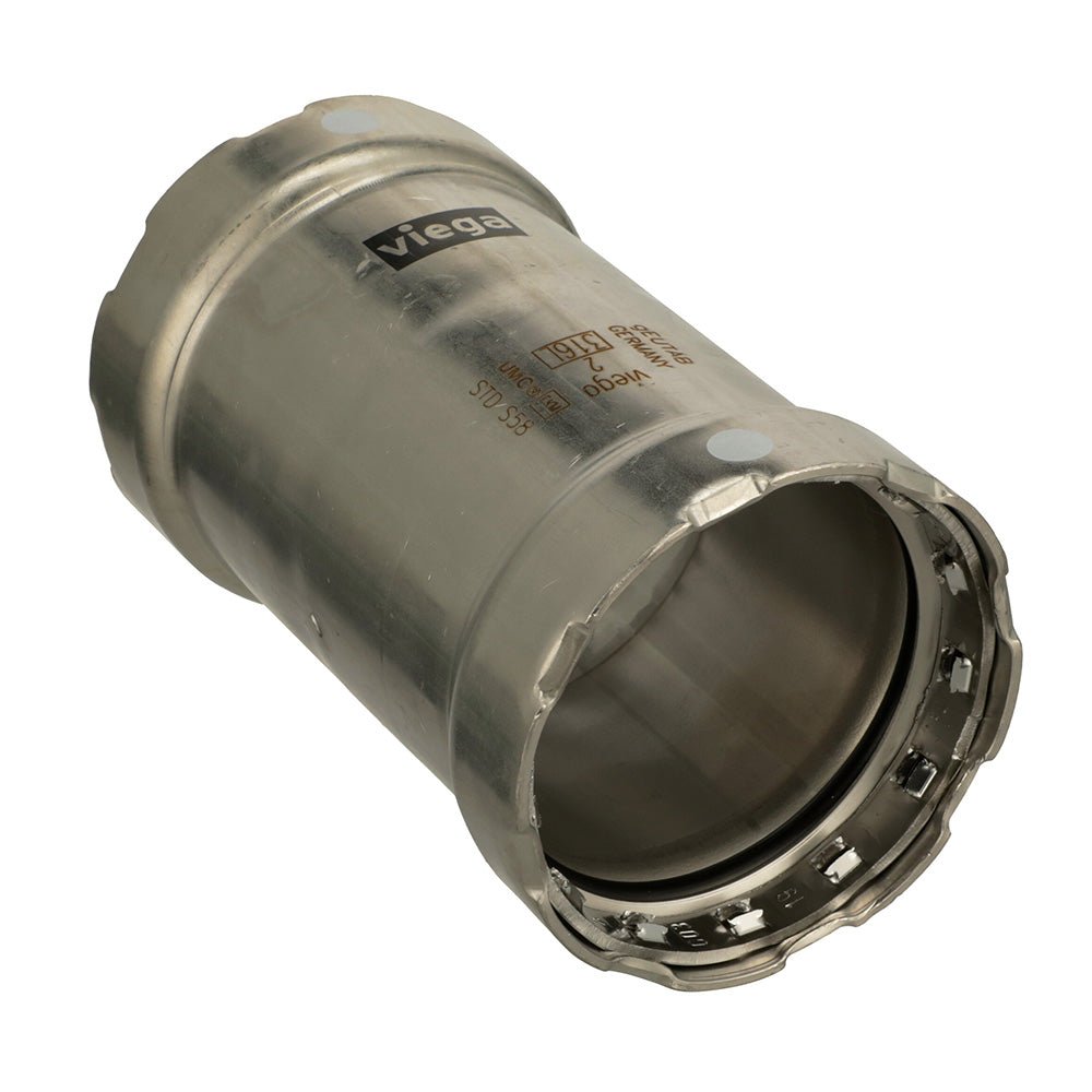 Viega MegaPress 316 FKM 1/2" Slip Coupling w/Stop - Marine Parts OnlyMarine Plumbing & VentilationViega