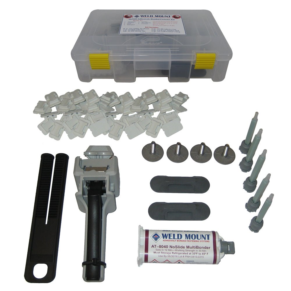 Weld Mount Adhesively Bonded Fastener Kit w/AT 8040 Adhesive - Marine Parts OnlyBoat OutfittingWeld Mount