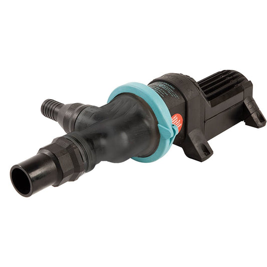 Whale Gulper Grouper Mk3 Fishbox/Waste Pump w/90&176; Ports - 24V - Marine Parts OnlyMarine Plumbing & VentilationWhale Marine