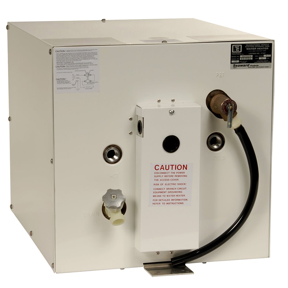 Whale Seaward 6 Gallon Hot Water Heater - White Epoxy - 240V - 3000W - Marine Parts OnlyMarine Plumbing & VentilationWhale Marine