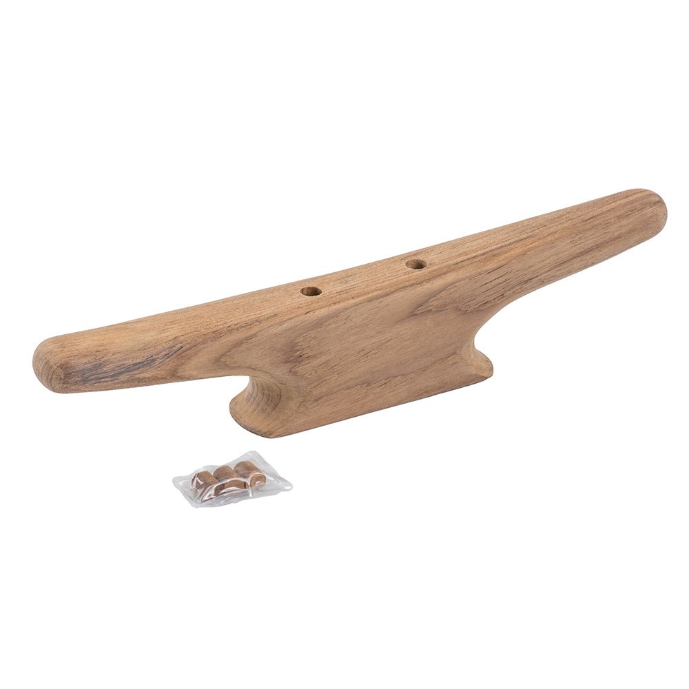 Whitecap 12" Cleat - Teak - Marine Parts OnlyMarine HardwareWhitecap