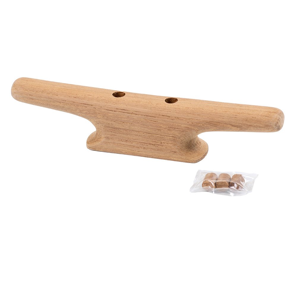 Whitecap 6" Cleat - Teak - Marine Parts OnlyMarine HardwareWhitecap