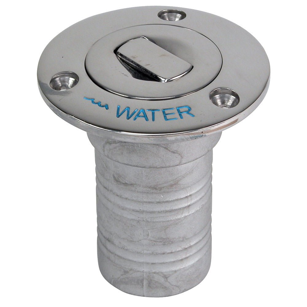 Whitecap Bluewater Push Up Deck Fill - 1 - 1/2" Hose - Water - Marine Parts OnlyMarine HardwareWhitecap