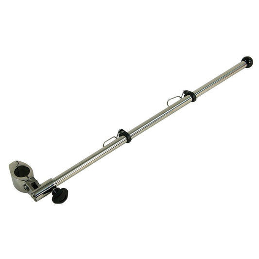 Whitecap Clamp - On Flag Pole - 1/2" Diameter Stainless Steel Clamp &amp; Pole - Marine Parts OnlyBoat OutfittingWhitecap