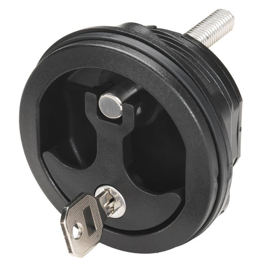 Whitecap Compression Handle - Nylon Black/Black - Locking - Marine Parts OnlyMarine HardwareWhitecap