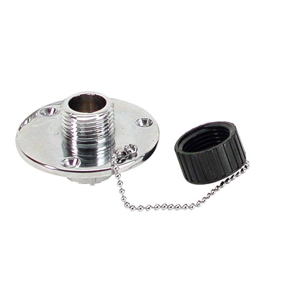 Whitecap C.P. Brass Outlet 2 - 3/4" Base 1" Depth - Marine Parts OnlyMarine Plumbing & VentilationWhitecap