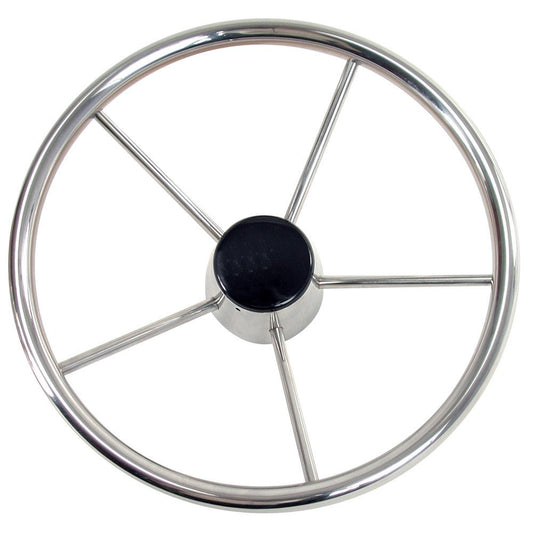 Whitecap Destroyer Steering Wheel - 13 - 1/2" Diameter - Marine Parts OnlyMarine HardwareWhitecap