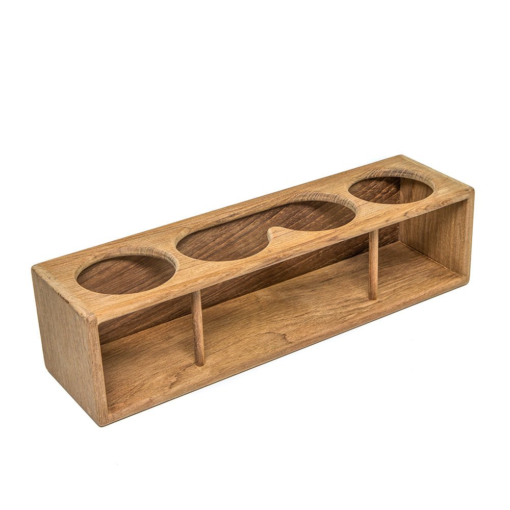 Whitecap Four Drink/Binocular Rack - Teak - Marine Parts OnlyMarine HardwareWhitecap
