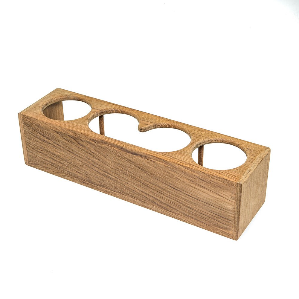 Whitecap Four Drink/Binocular Rack - Teak - Marine Parts OnlyMarine HardwareWhitecap