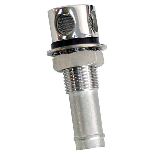 Whitecap Fuel Vent - Round Head, Straight Shaft, 5/8" Hose - Marine Parts OnlyMarine HardwareWhitecap