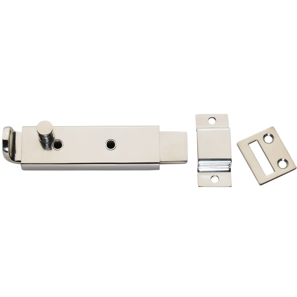 Whitecap Spring Loaded Slide Bolt/Latch - 316 Stainless Steel - 5 - 5/16" - Marine Parts OnlyMarine HardwareWhitecap