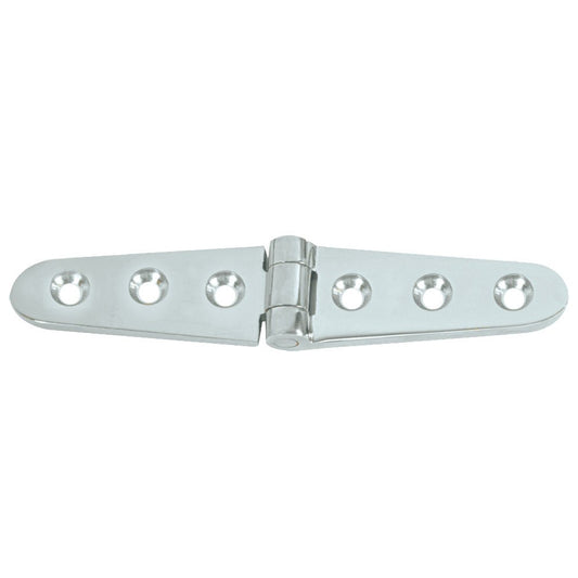 Whitecap Strap Hinge - 304 Stainless Steel - 6" x 1 - 1/8" - Marine Parts OnlyMarine HardwareWhitecap