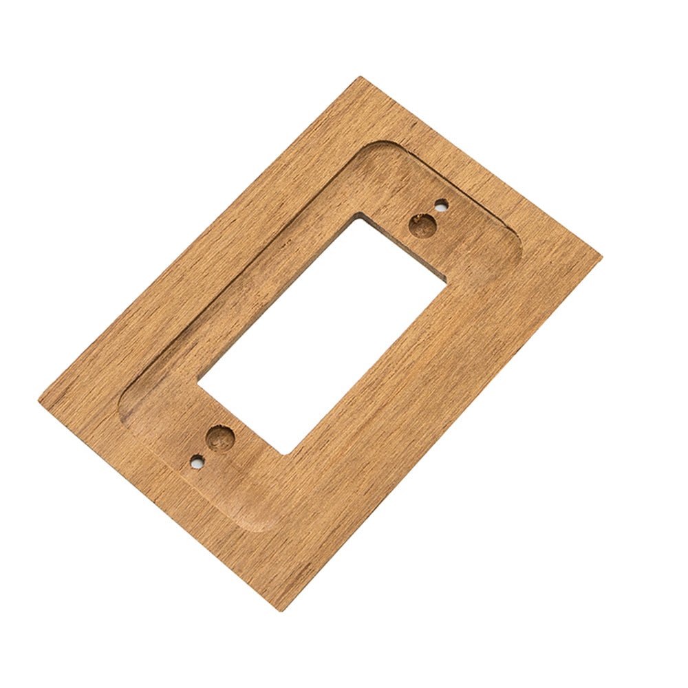 Whitecap Teak Ground Fault Outlet Cover/Receptacle Plate - Marine Parts OnlyMarine HardwareWhitecap