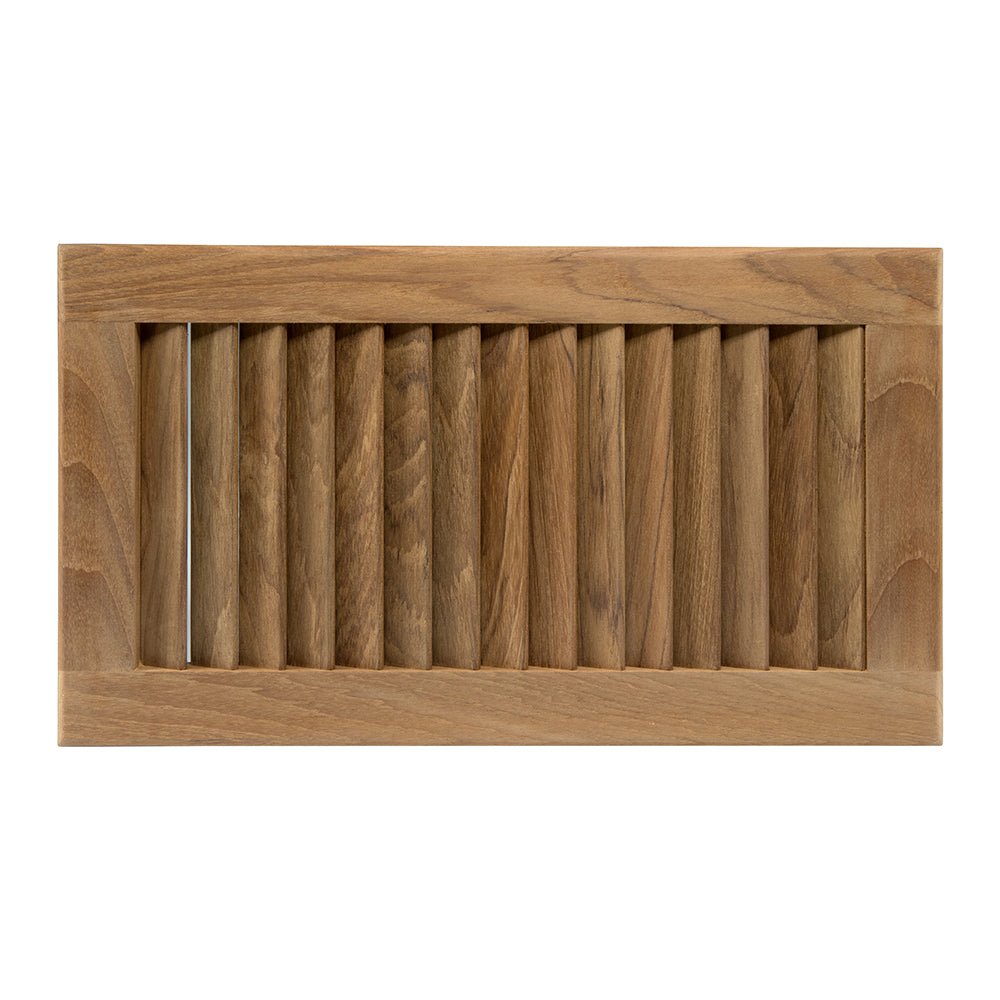 Whitecap Teak Louvered Insert - 16" x 9 - 1/8" x 3/4" - Marine Parts OnlyMarine HardwareWhitecap