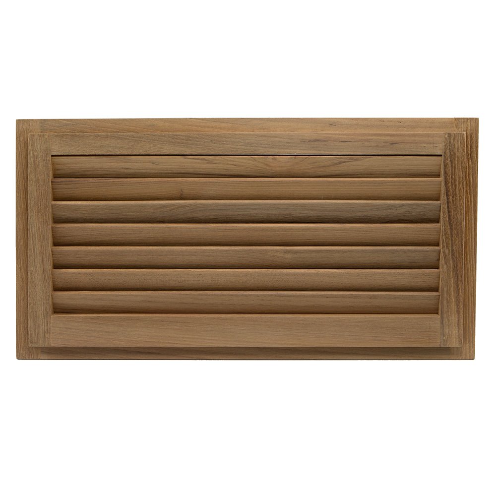 Whitecap Teak Louvered Insert - 9 - 3/8" x 18" x 3/4" - Marine Parts OnlyMarine HardwareWhitecap
