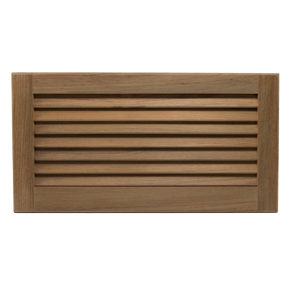 Whitecap Teak Louvered Insert - 9 - 3/8" x 18" x 3/4" - Marine Parts OnlyMarine HardwareWhitecap