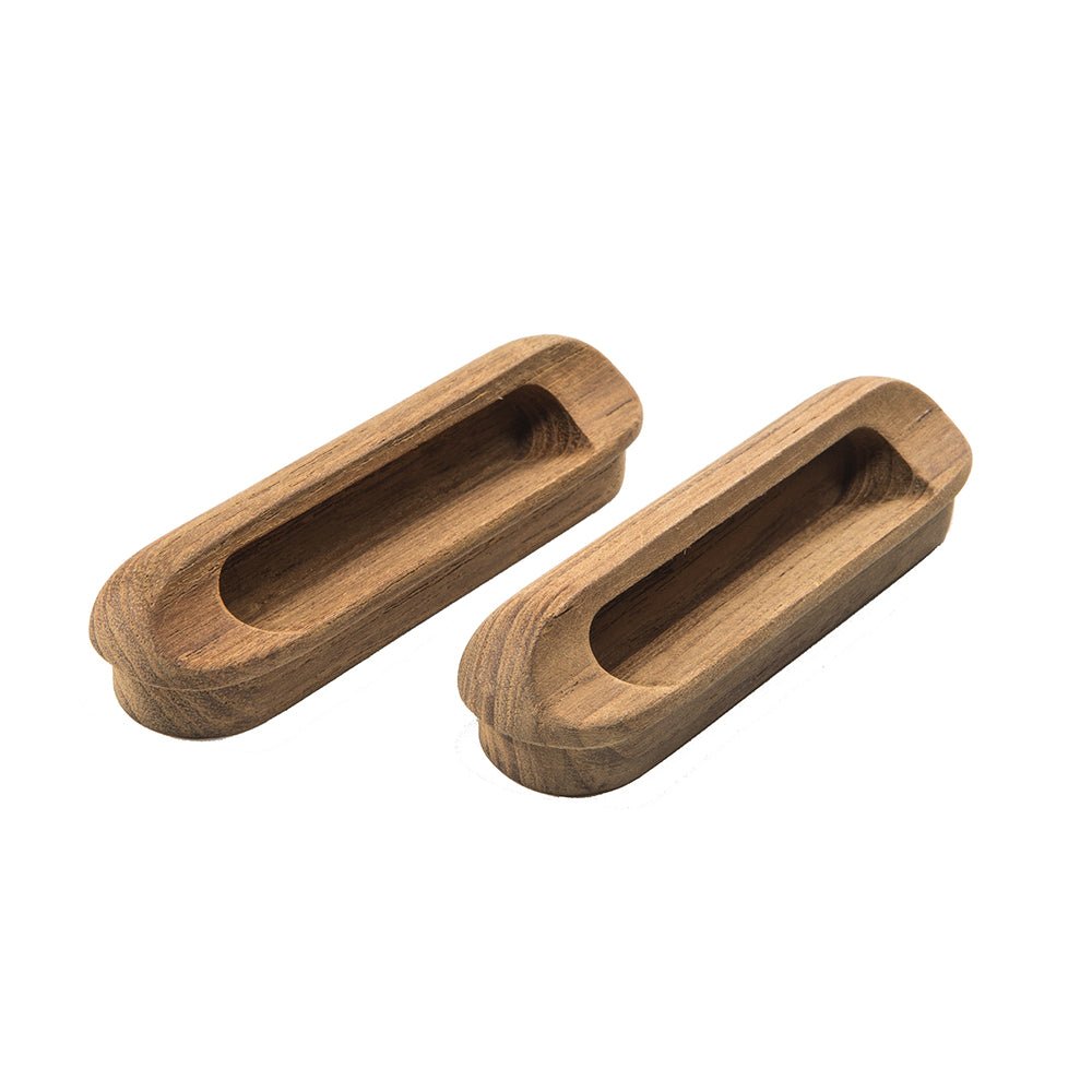 Whitecap Teak Oblong Drawer Pull - 4 - 1/16"L - 2 Pack - Marine Parts OnlyMarine HardwareWhitecap