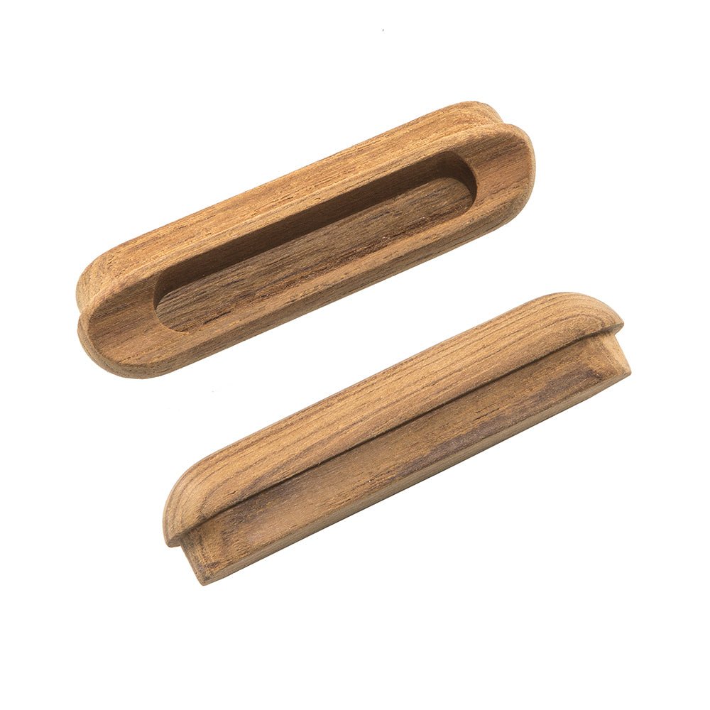 Whitecap Teak Oblong Drawer Pull - 4 - 1/16"L - 2 Pack - Marine Parts OnlyMarine HardwareWhitecap