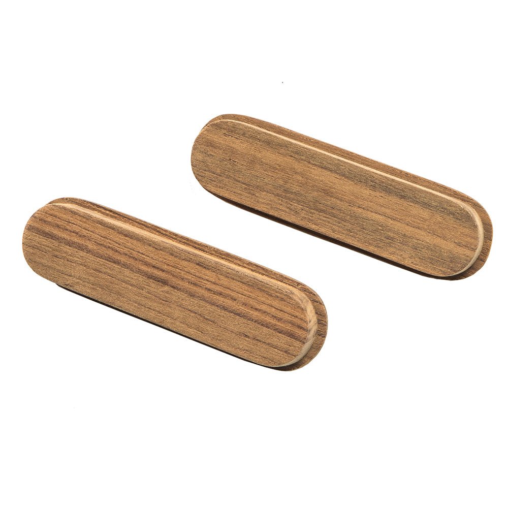 Whitecap Teak Oblong Drawer Pull - 4 - 1/16"L - 2 Pack - Marine Parts OnlyMarine HardwareWhitecap
